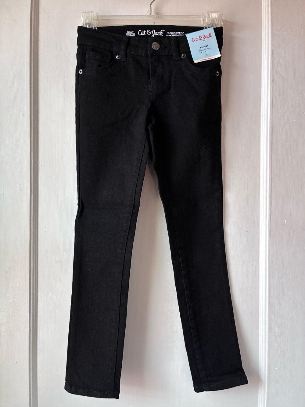NEW Cat & Jack Black Skinny Pants